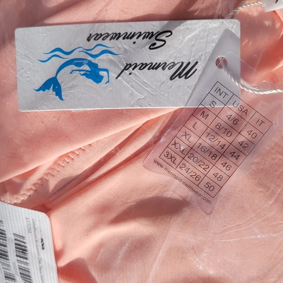 Fashion Nova- Mermaid Swimwear One Piece (Blush) *new* - Picture 9 of 9